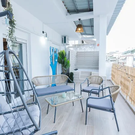 Totemic Vista By Nexus, With Jacuzzi And Views Next To Ataturk Apartment Thessaloniki